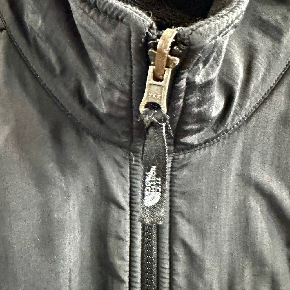 The North Face Polartec Fleece Jacket Men’s XL Black Full Zip Outdoor Hiking